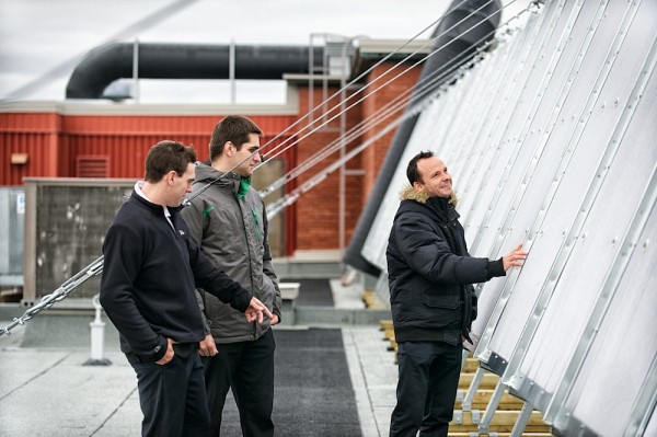 On observe l&rsquo;installation quelques jours avant l&rsquo;inauguration.