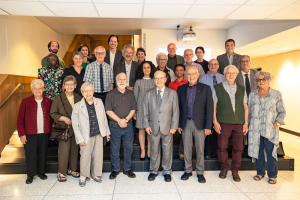 Plusieurs personnes ont particip&eacute; &agrave; la journ&eacute;e d'&eacute;tude en hommage &agrave; Jean Desclos, organis&eacute;e par le Centre d'&eacute;tudes du religieux contemporain, le 9 septembre 2023.