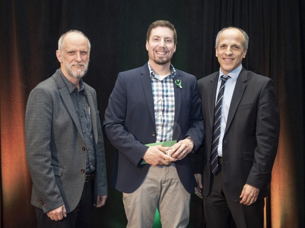 Christian Sarra-Bournet, prix Engagement professionnel au sein de l'UdeS.