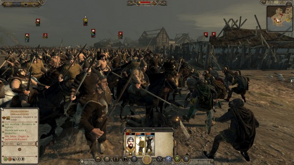 Gilles Roy s'appuie notamment sur le jeu Total War.