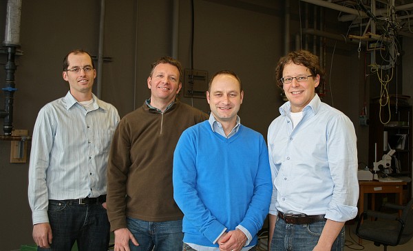 David Poulin, Bertrand Reulet, Michel Pioro-Ladri&egrave;re et Alexandre Blais