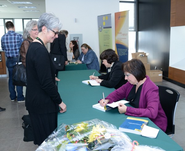 Louise M&eacute;nard et Lise St-Pierre