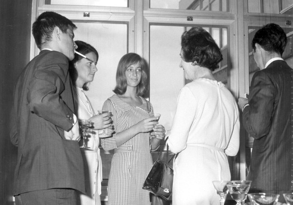 Cocktail d&rsquo;inauguration, 6 septembre 1966.