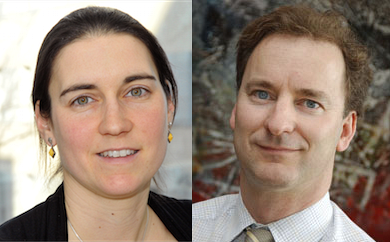 Les professeurs Marie-France Hivert et Patrice Perron, du D&eacute;partement de m&eacute;decine