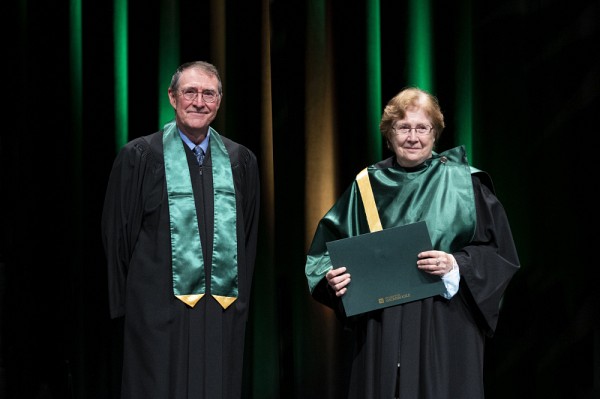 Marc Dumas et Hannelore Daniel PonceletPhoto : UdeS