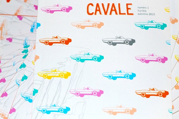 La couverture du premier num&eacute;ro de la revue Cavale.