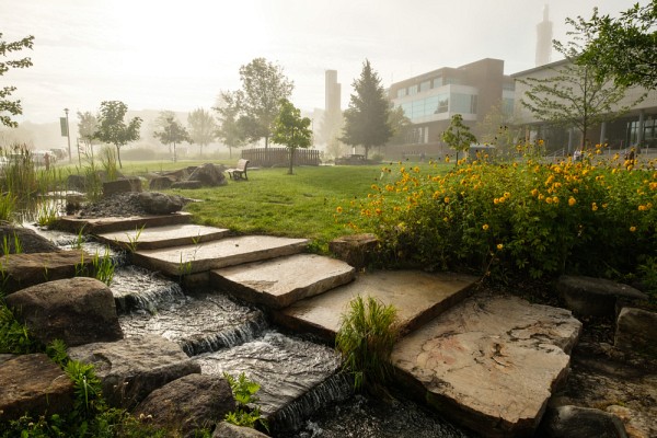 &Eacute;tudier l'&eacute;cologie sur un campus o&ugrave; la v&eacute;g&eacute;tation est si abondante donne une couleur unique &agrave; l'apprentissage, qui est tr&egrave;s ax&eacute; sur la pratique.