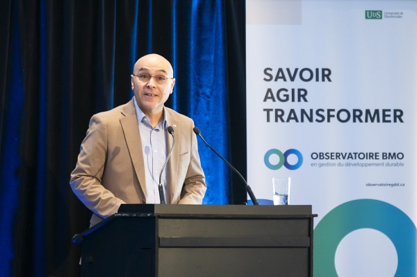 Le doyen de l&rsquo;&Eacute;cole de gestion, Pr Abdelouahab Mekki Berrada