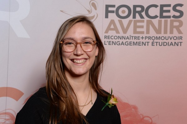 Maggy Robinson, laur&eacute;ate dans la cat&eacute;gorie Personnalit&eacute; 1er cycle.