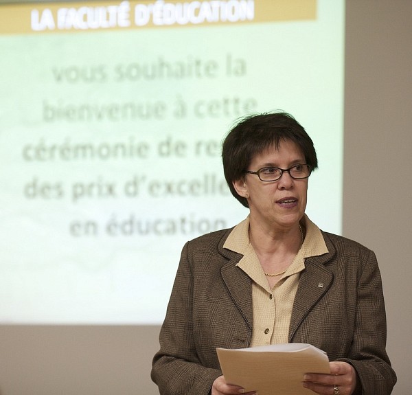 Luce Samoisette, rectrice de l'Universit&eacute; de Sherbrooke
