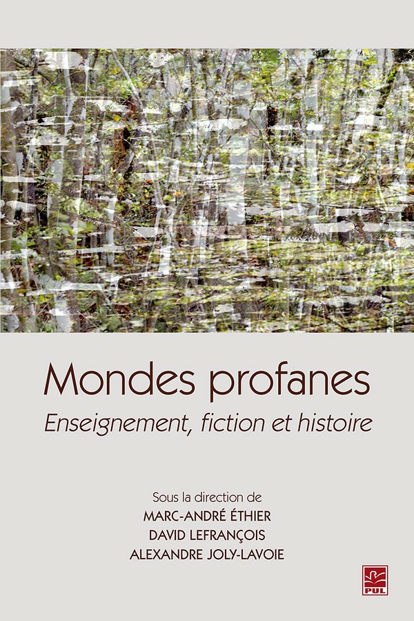 Audrey B&eacute;langer a r&eacute;dig&eacute; un chapitre dans&nbsp;Mondes profanes. Enseignement, fiction et histoire, li&eacute; &agrave; l&rsquo;approche didactique crois&eacute;e sur laquelle elle travaille.
