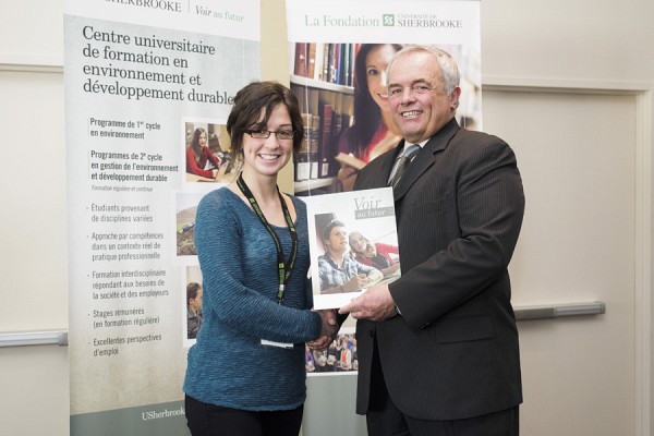 Laura Horth-Lepage et Michel Montpetit.