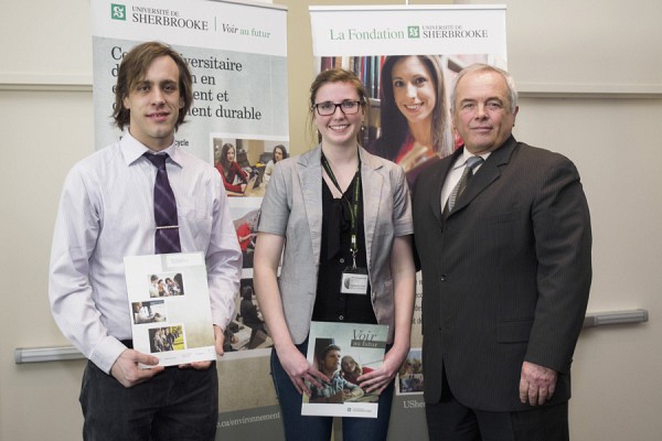 Michel Scult&eacute;ty-Ouellet, Mariane Beaudoin-Tardif et Michel Montpetit.