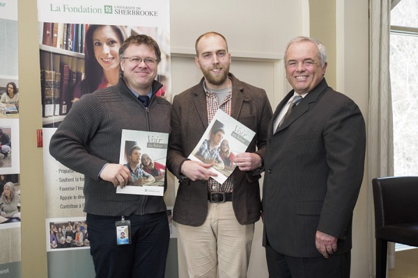 Guy Parenteau, Philippe Cadieux et Michel Montpetit.