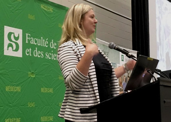 Mme St&eacute;phanie Mongeau, conseill&egrave;re en communication &agrave; la Ville de Sherbrooke