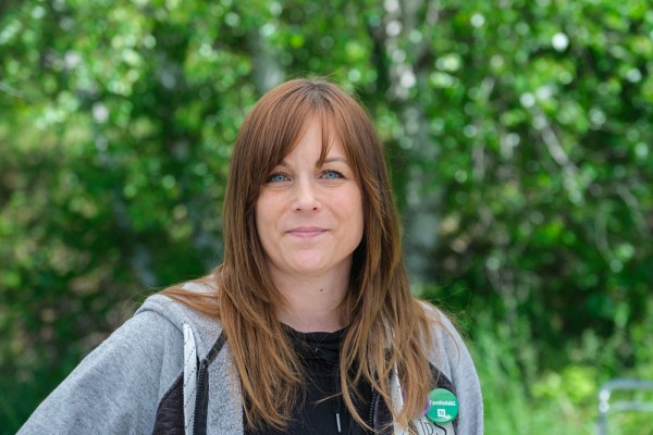 Jo&euml;lle Roy, adjointe au d&eacute;veloppement philanthropique pour La Fondation de l&rsquo;UdeS, est &agrave; l'emploi &agrave; l'UdeS depuis trois ans.