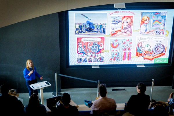 Sorayya Ghaffari Sarvarmaleki, du D&eacute;partement de g&eacute;nie m&eacute;canique de la Facult&eacute; de g&eacute;nie, est dirig&eacute;e et codirig&eacute;e par les professeurs S&eacute;bastien Poncet et David Rancourt dans le cadre de son doctorat.