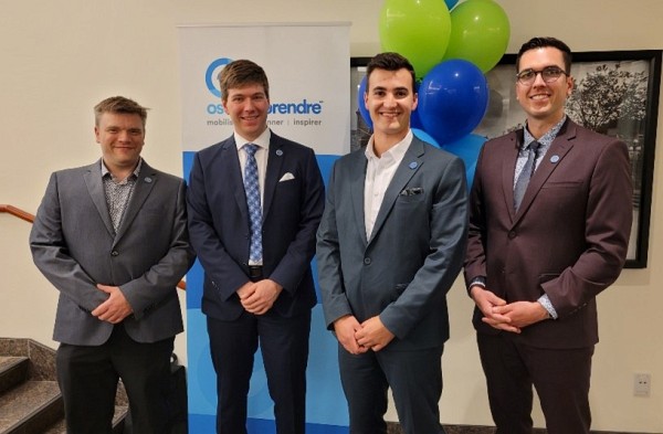 InnovaPlant : St&eacute;phan Rosa, Alexandre Filion, Gabriel Lacroix et William Leclerc