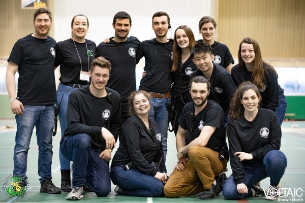 Le comit&eacute; organisateur des Medgames 2020.