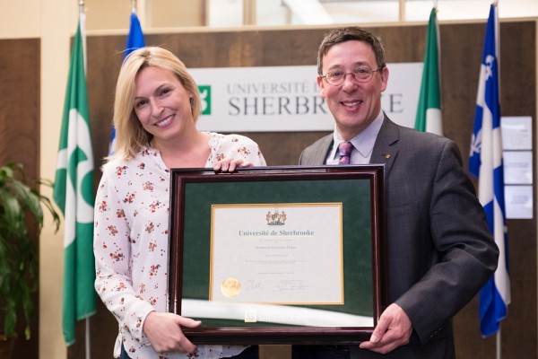 Genevi&egrave;ve Dufour est r&eacute;cipiendaire du prix Tremplin en recherche et en cr&eacute;ation 2018 - Sciences humaines et sociales