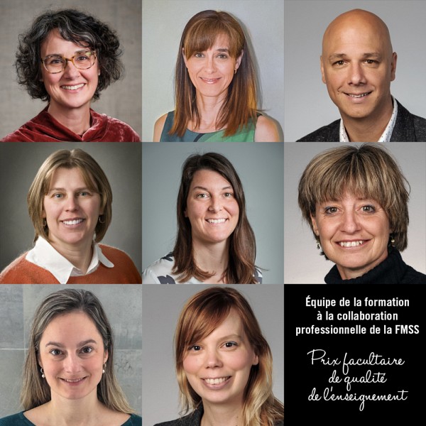 L'&eacute;quipe de formation &agrave; la collaboration professionnelle