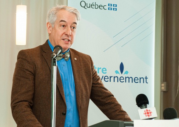 Le doyen de la Facult&eacute; de m&eacute;decine et des sciences de la sant&eacute;, le professeur Dominique Dorion.