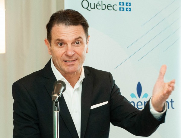 Le ministre des Transports et ministre responsable de la r&eacute;gion de l&rsquo;Estrie, Fran&ccedil;ois Bonnardel.