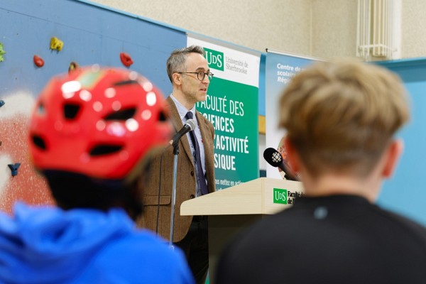 Matthieu Petit, vice-recteur adjoint &agrave; la qualit&eacute; des programmes et &agrave; la r&eacute;ussite &agrave; l&rsquo;UdeS