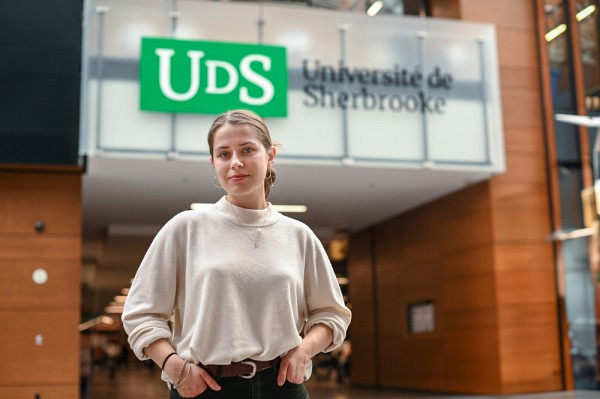 B&eacute;atrice Brailovsky, &eacute;tudiante en m&eacute;decine au Site de formation m&eacute;dicale de Mont&eacute;r&eacute;gie