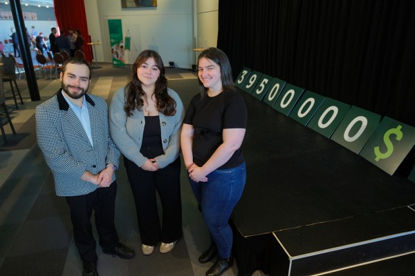 La tr&egrave;s grande g&eacute;n&eacute;rosit&eacute; de la communaut&eacute; &eacute;tudiante a contribu&eacute; au succ&egrave;s du volet interne de la Grande Campagne.