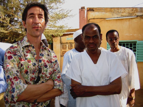 Dr Fran&ccedil;ois Couturier, professeur &agrave; la FMSS et Dr Mahamane Ma&iuml;ga, coconcepteur du projet DECLIC pour la formation des professionnels de la sant&eacute; au Mali