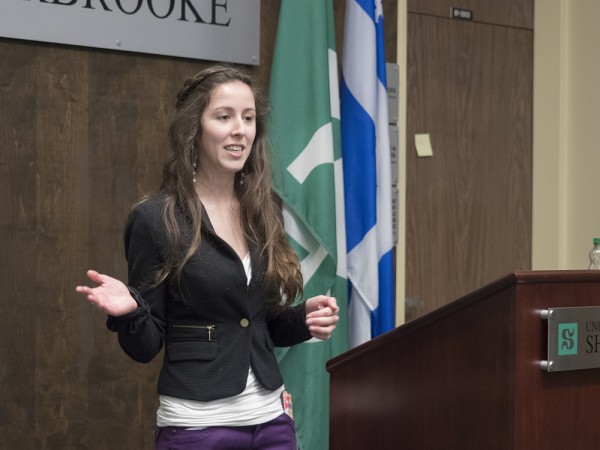 Marie-Eve Dumas, cat&eacute;gorie Personnalit&eacute; 2e et 3e cycles.