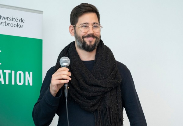 R&eacute;mi Par&eacute;-Beauchemin,&nbsp;doctorant en &eacute;ducation &agrave; la Facult&eacute; d'&eacute;ducation de l'Universit&eacute; de Sherbrooke