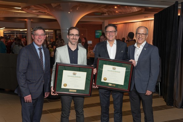 Professeurs Pierre-Luc Boudreault et Richard Leduc