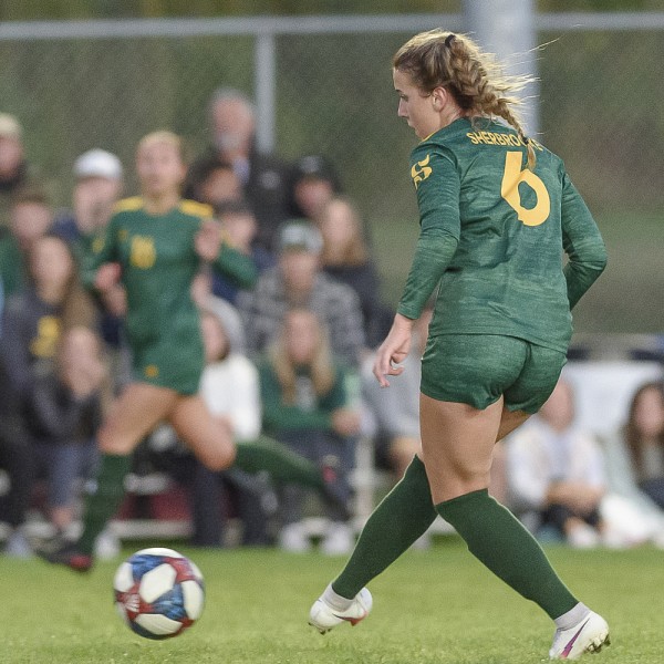 Mathilde Vigneault et ses co&eacute;quipi&egrave;res ont savour&eacute; une victoire de 1-0 sur l'UQAM le 22 octobre dernier.