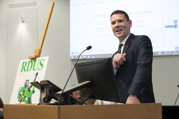 Le Pr Bertrand Lavoie.