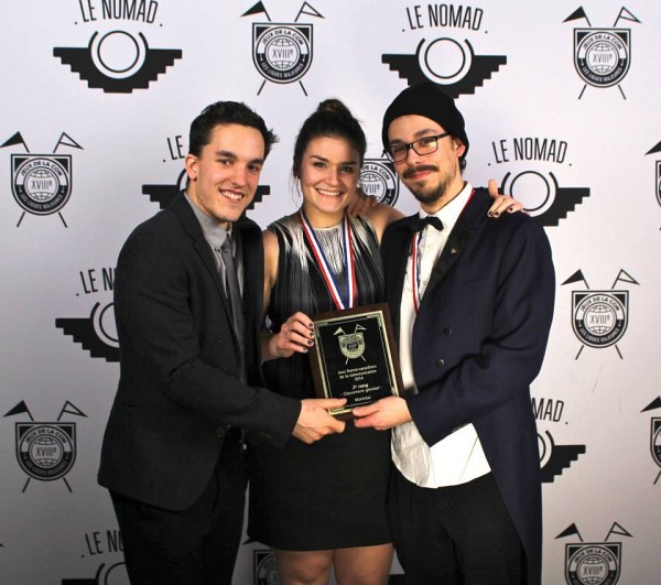 La chefferie 2014&nbsp;: Alexandre Faille, St&eacute;phanie Boucher et &Eacute;ric Legault Robillard.