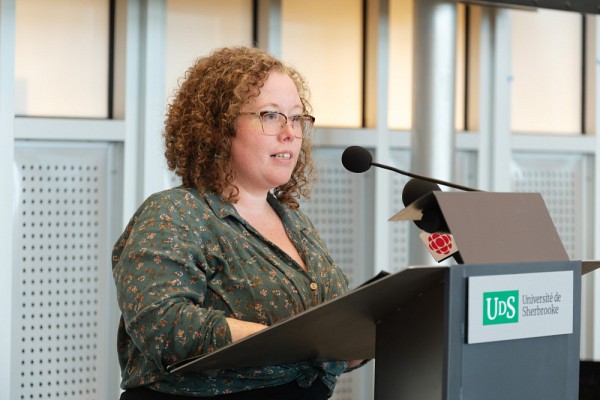 Marie-H&eacute;l&egrave;ne Lajoie, charg&eacute;e de programmes internationaux en Am&eacute;rique latine et coordonnatrice du projet.