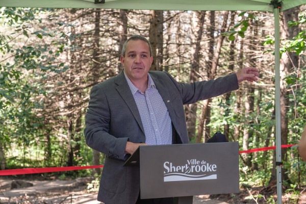 Patrice Cordeau, vice-recteur adjoint au d&eacute;veloppement durable, a coordonn&eacute; les travaux du groupe de travail derri&egrave;re le projet.