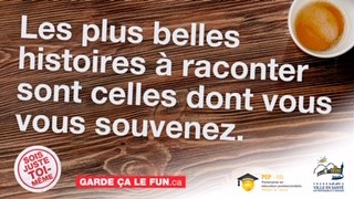 Les recherches du Pr Cyr ont inspir&eacute; la mise en place de certaines initiatives &agrave; Sherbrooke, dont le lancement de la campagne de pr&eacute;vention Garde &ccedil;a le fun.