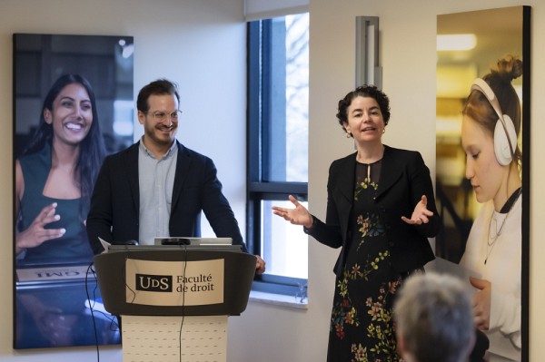 Pr Micha&euml;l Lessard et Pre Marie-Pierre-Robert