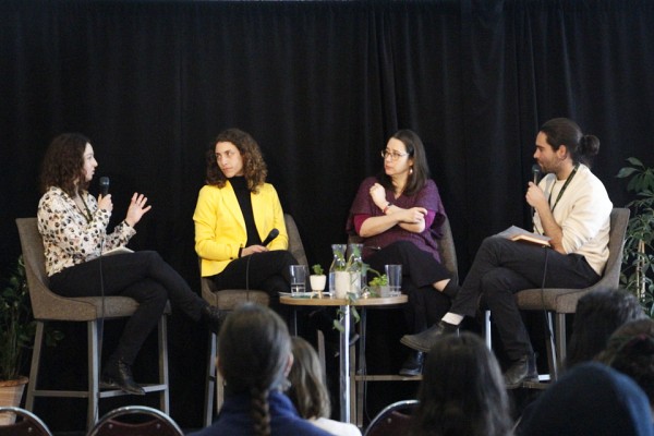 L'une des tables rondes lors du 35e colloque de l'AMEUS.