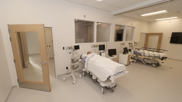 Une des salles de formation du site d&eacute;localis&eacute; de la FMSS en Mont&eacute;r&eacute;gie