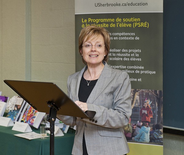 La professeure Colette Deaudelin, doyenne de la Facult&eacute; d'&eacute;ducation.