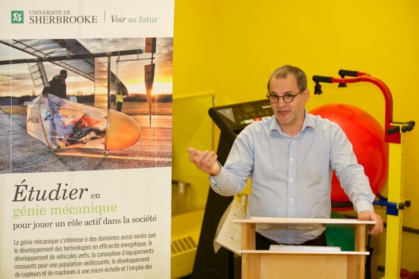 Alain Webster, vice-recteur au d&eacute;veloppement durable et aux relations gouvernementales