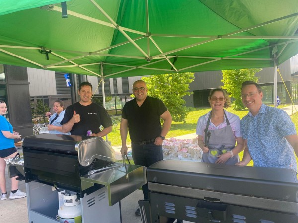 Le BBQ de la Saint-Jean-Baptiste a connu un vif succ&egrave;s le 14 juin dernier.