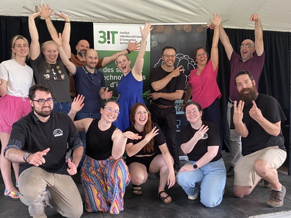 Les participantes et participants de l'&eacute;dition sp&eacute;ciale Bistrobrain portant sur l'Innovation technologique qui s'est d&eacute;roul&eacute;e le 19 juin.