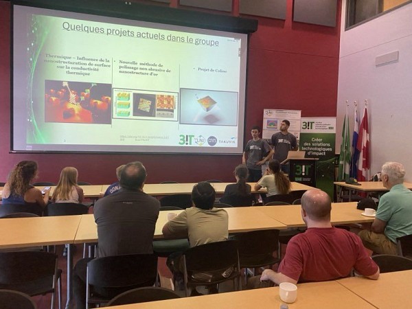 Les Portes ouvertes du 3IT ont permis de faire conna&icirc;tre diff&eacute;rents projets du 3IT aupr&egrave;s de la population sherbrookoise.