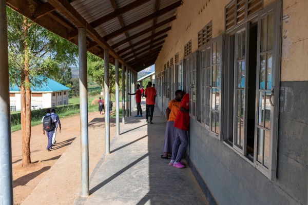 L'unique &eacute;cole secondaire du camp&nbsp;de r&eacute;installation de Nakivale.