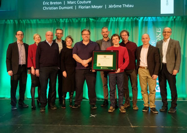 L&rsquo;&eacute;quipe Trajectus, laur&eacute;ate de la Grande distinction en enseignement universitaire pour le volet &eacute;quipe